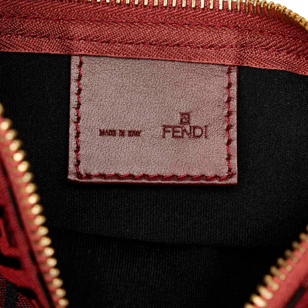 Fendi Zucchino Canvas Baguette (SHG-22026)