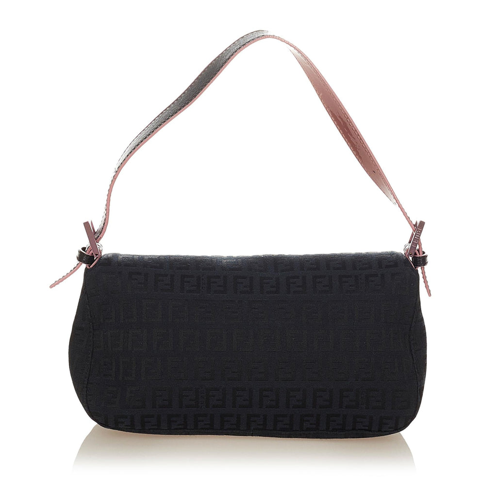 Fendi Zucchino Canvas Baguette (SHG-26702)