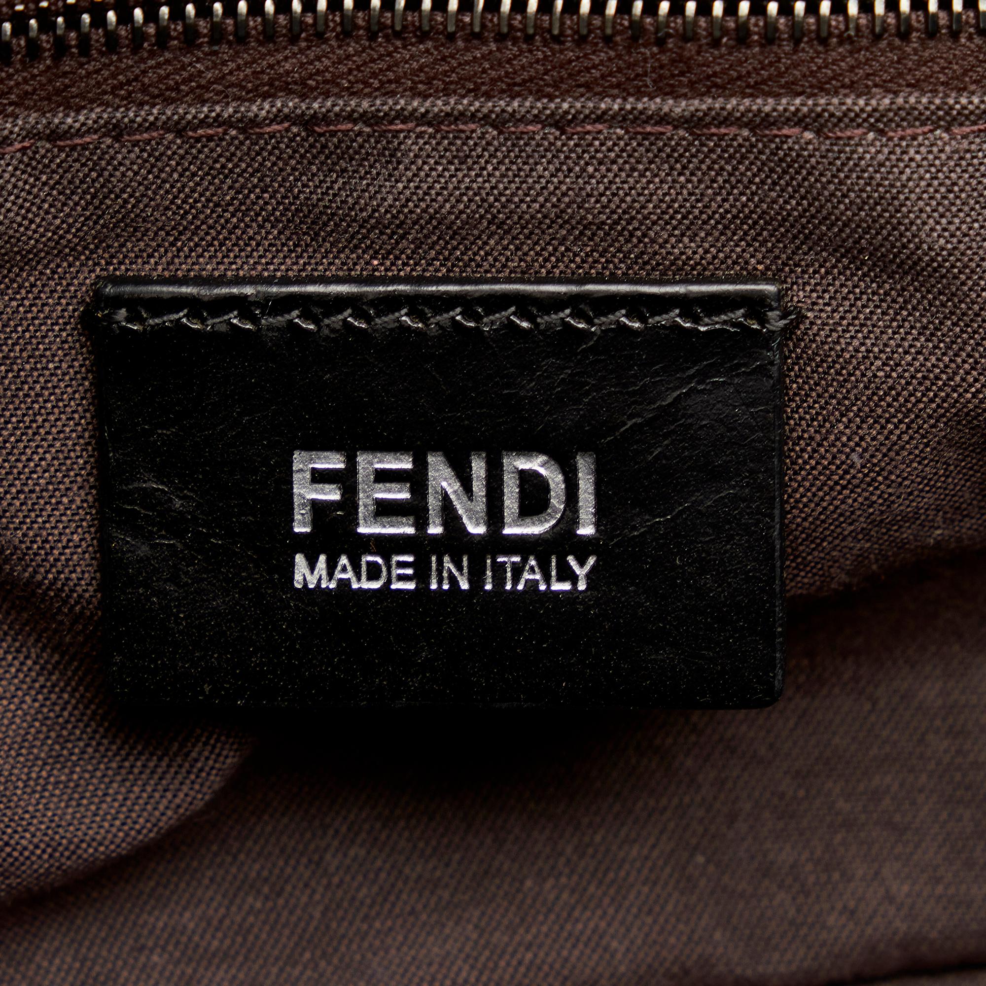 Fendi Zucchino Canvas Baguette (SHG-26702)