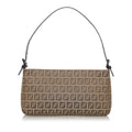 Fendi Zucchino Canvas Baguette (SHG-29391)