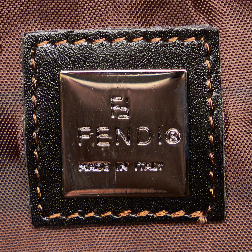 Fendi Zucchino Canvas Baguette (SHG-29391)