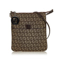 Fendi Zucchino Canvas Crossbody Bag (SHG-26620)