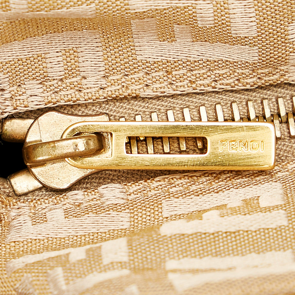 Fendi Zucchino Canvas Handbag (SHG-24517)