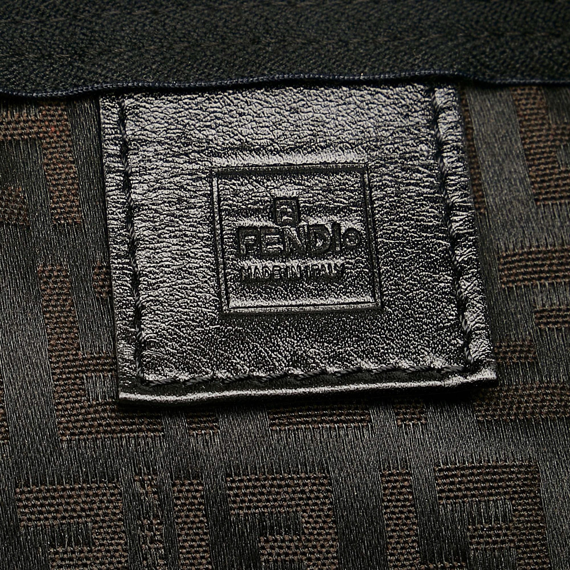 Fendi Zucchino Canvas Handbag (SHG-25828)
