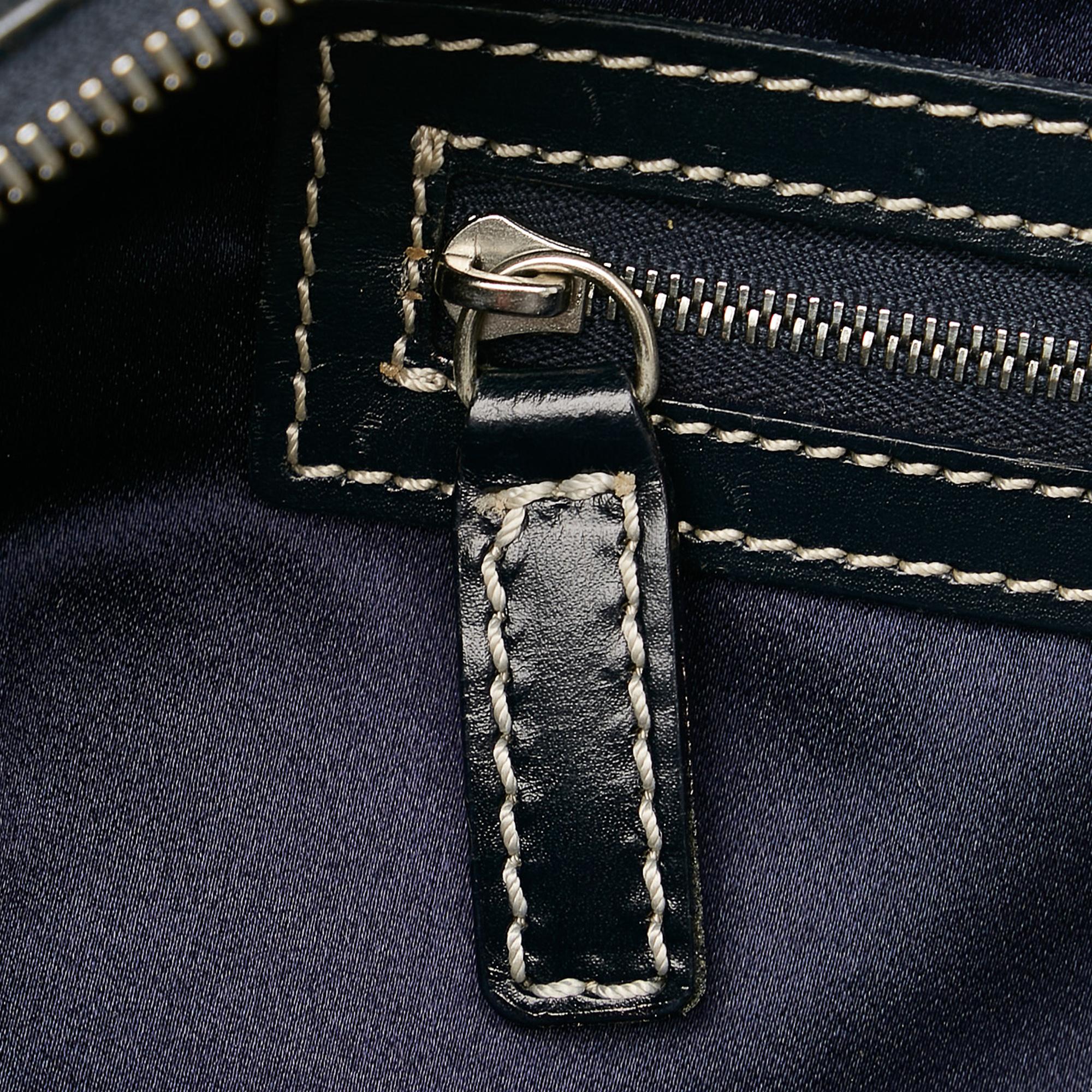 Fendi Zucchino Canvas Handbag (SHG-26238)