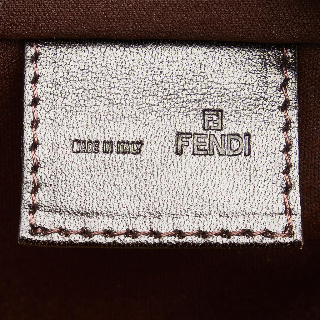 Fendi Zucchino Canvas Handbag (SHG-26432)