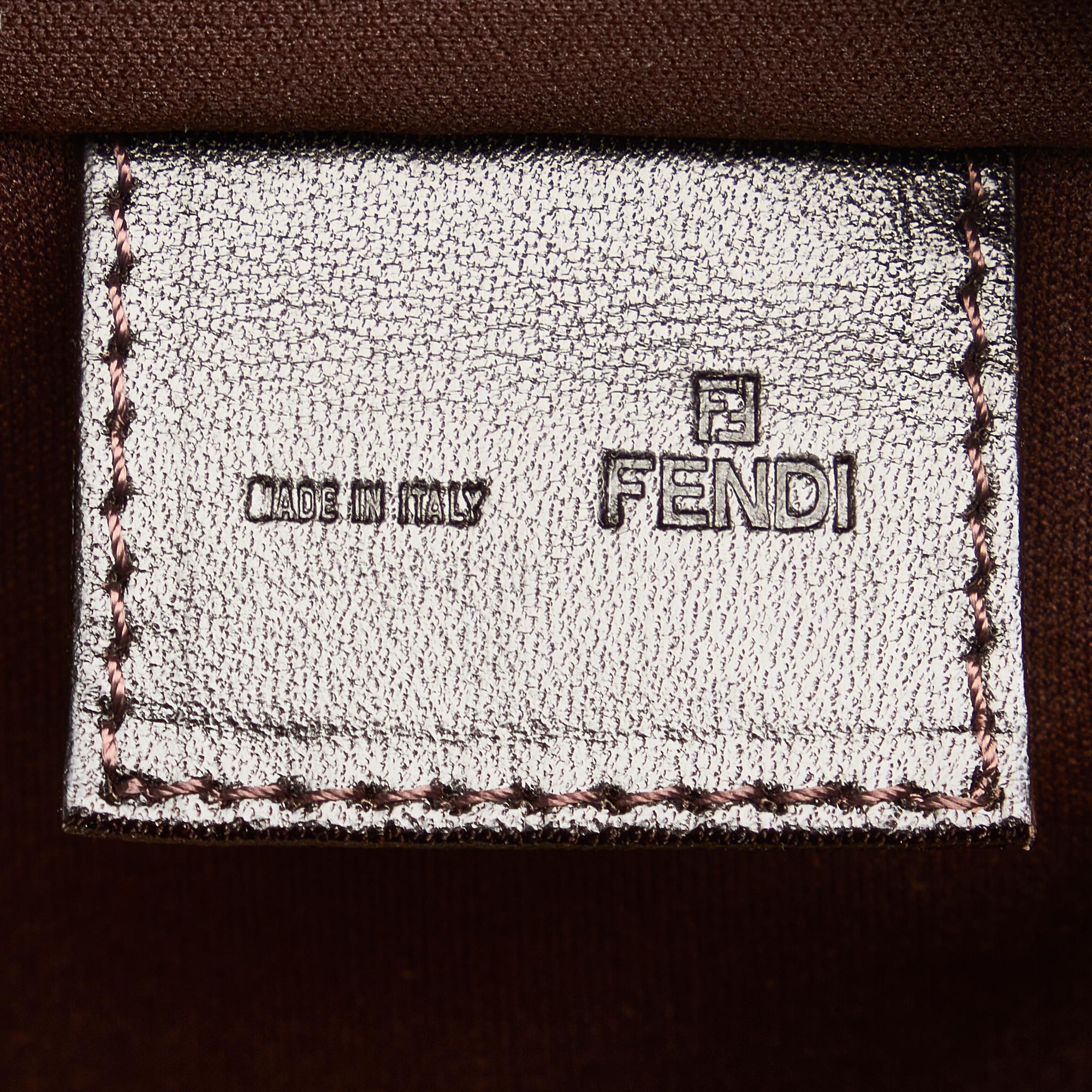 Fendi Zucchino Canvas Handbag (SHG-26432)