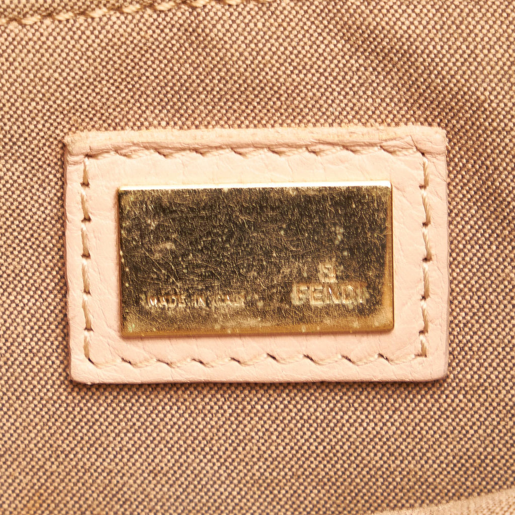 Fendi Zucchino Canvas Handbag (SHG-27279)
