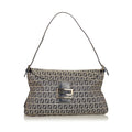 Fendi Zucchino Canvas Shoulder Bag (SHG-26235)