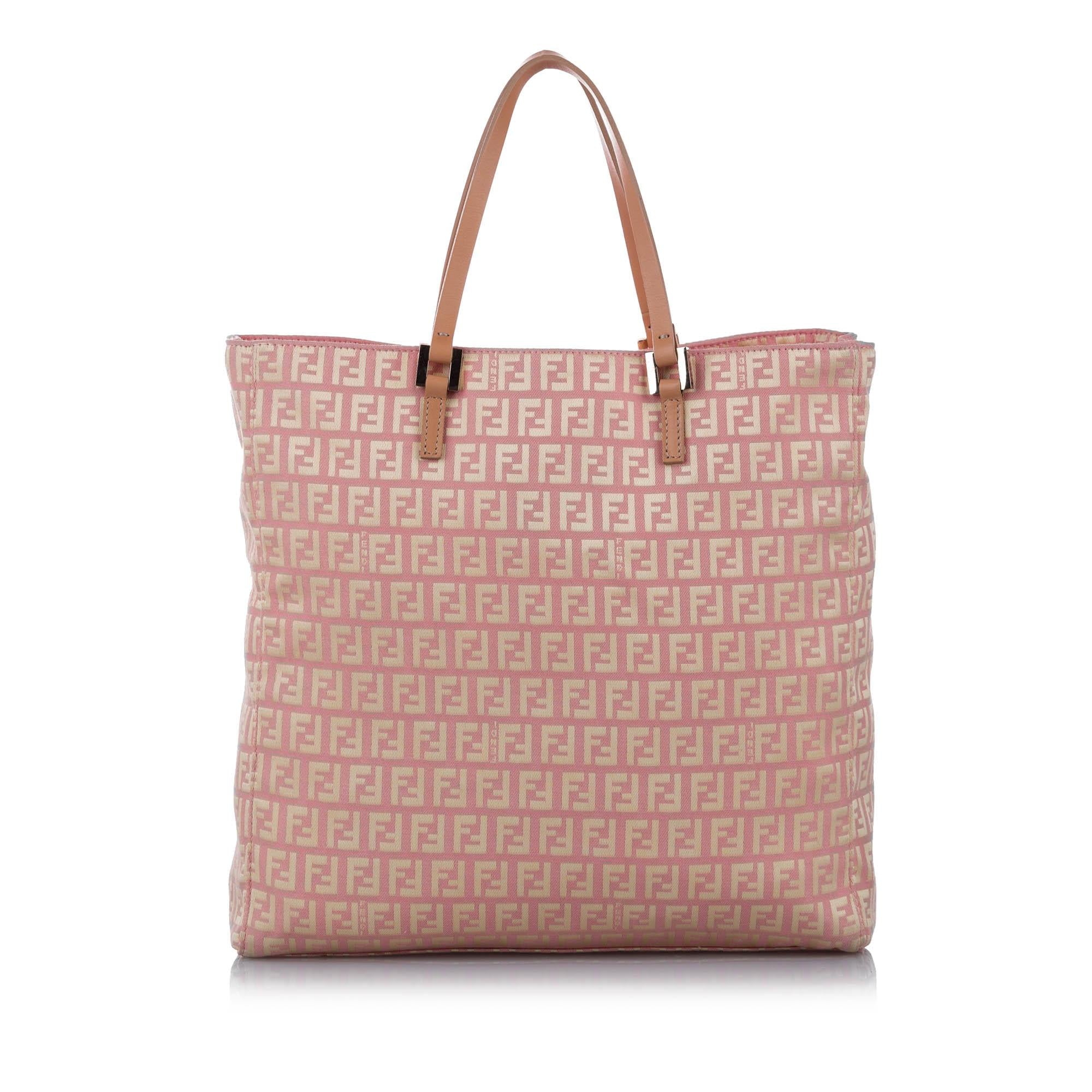 Fendi Zucchino Canvas Tote Bag (SHG-23123)