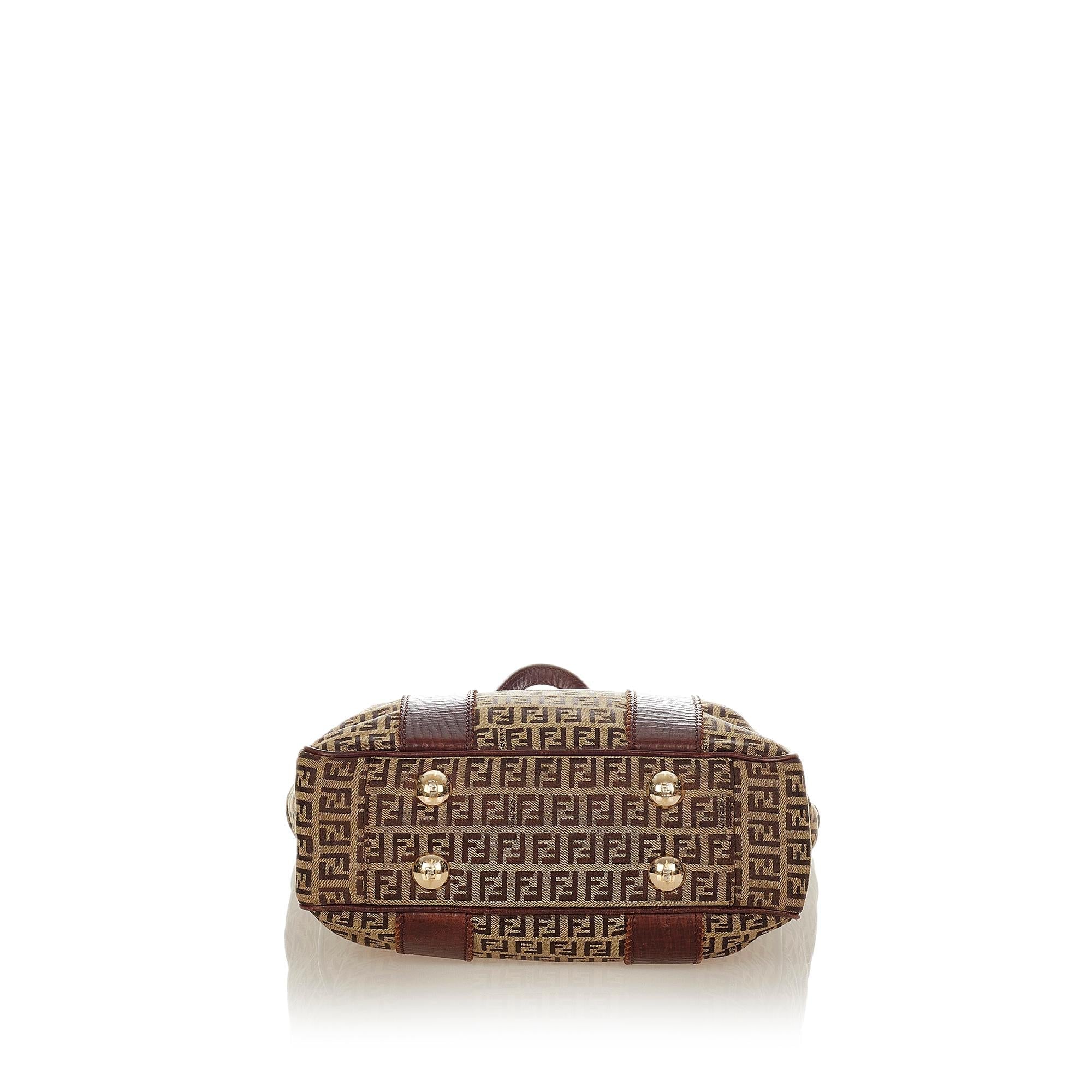 Fendi Zucchino Canvas Tote Bag (SHG-24739)