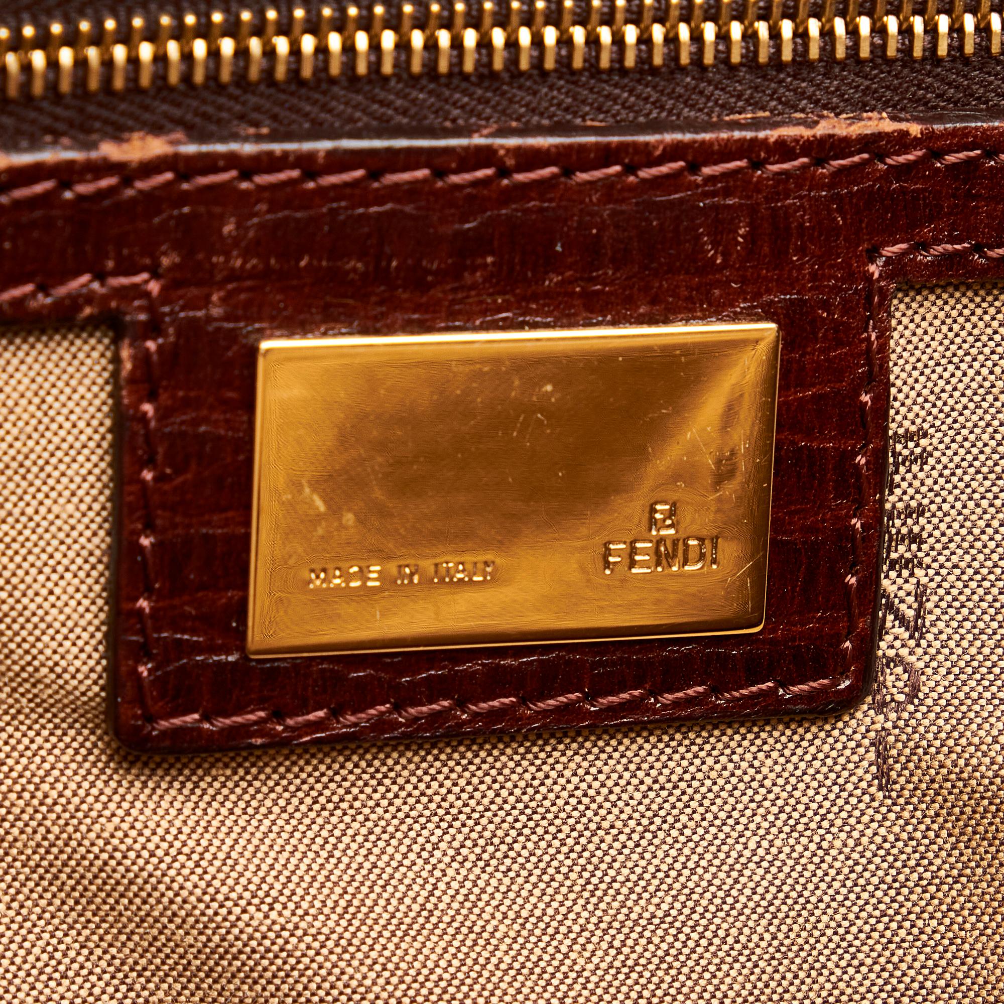 Fendi Zucchino Canvas Tote Bag (SHG-24739)