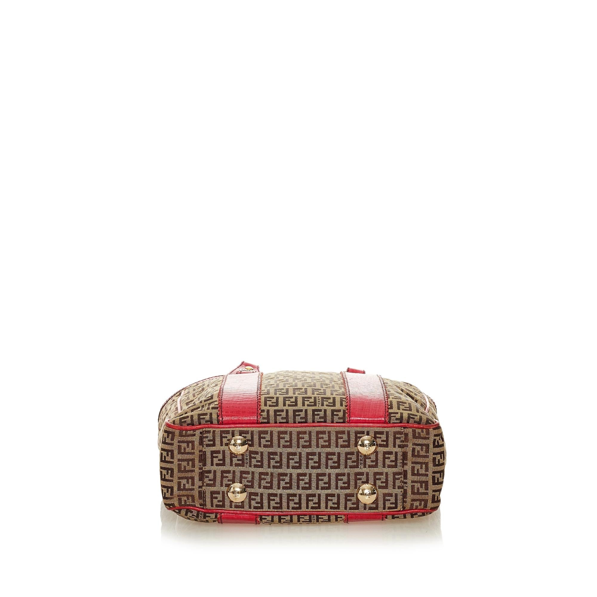 Fendi Zucchino Canvas Tote Bag (SHG-27918)