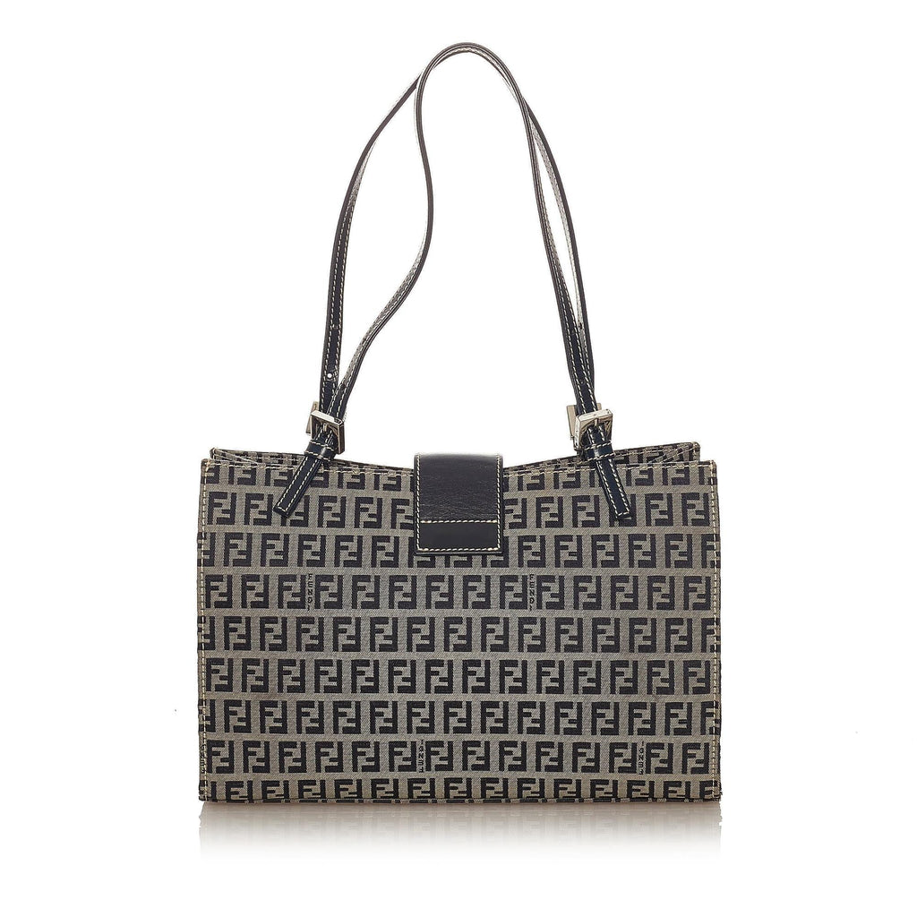 Fendi Zucchino Canvas Tote Bag (SHG-28122)