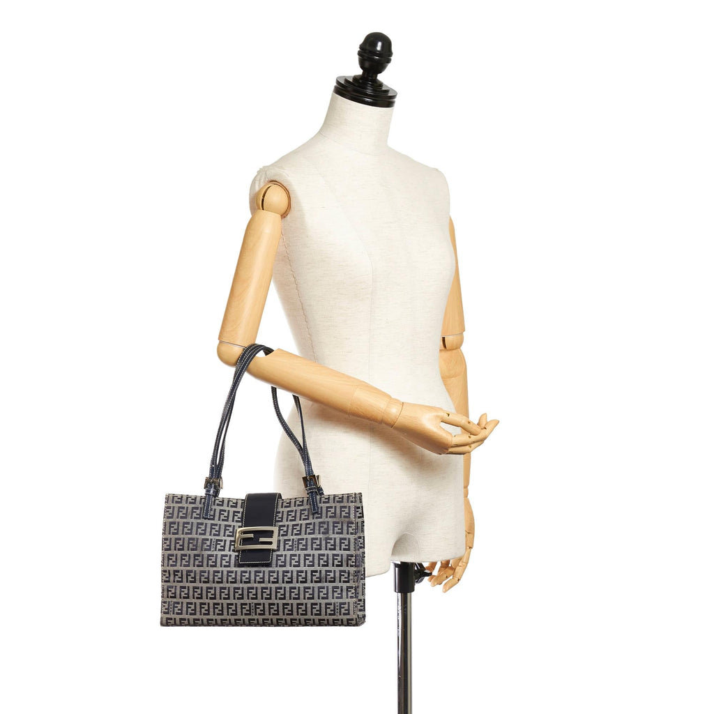 Fendi Zucchino Canvas Tote Bag (SHG-28122)
