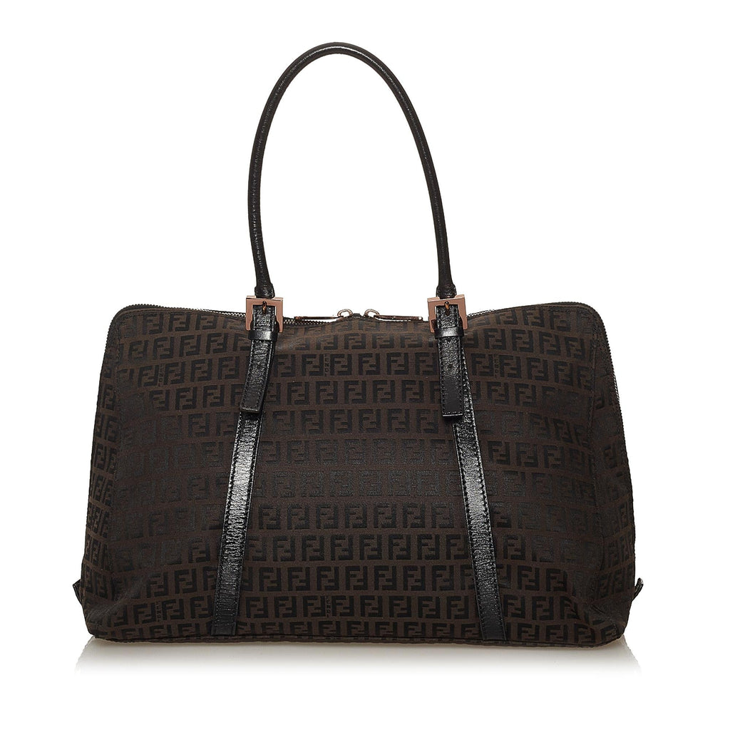 Fendi Zucchino Canvas Tote Bag (SHG-29045)