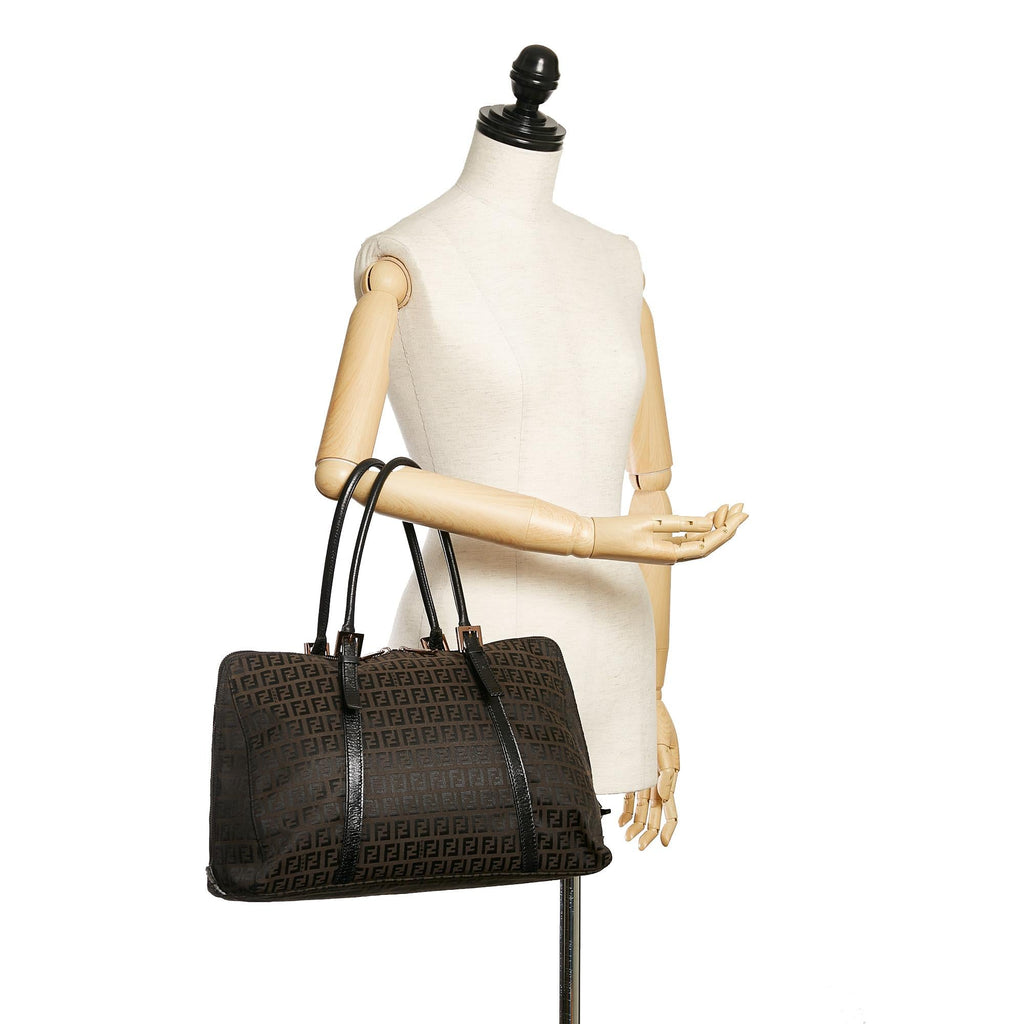 Fendi Zucchino Canvas Tote Bag (SHG-29045)