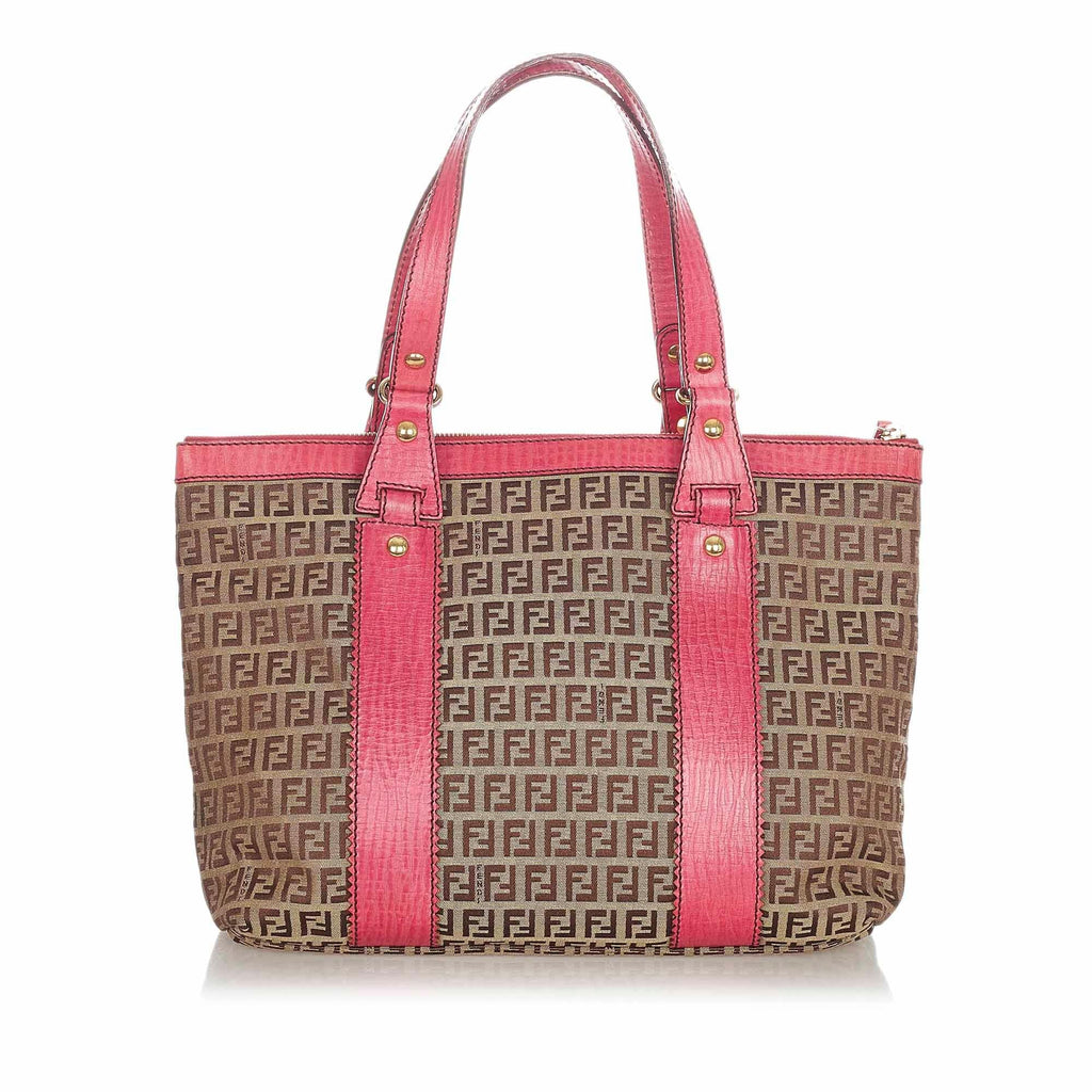 Fendi Zucchino Canvas Tote Bag (SHG-31054)