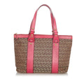 Fendi Zucchino Canvas Tote Bag (SHG-31054)