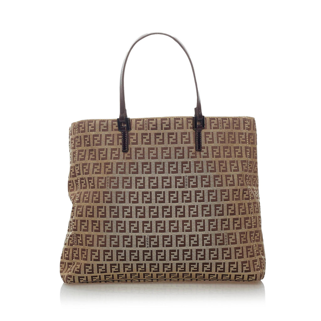 Fendi Zucchino Canvas Tote Bag (SHG-31149)