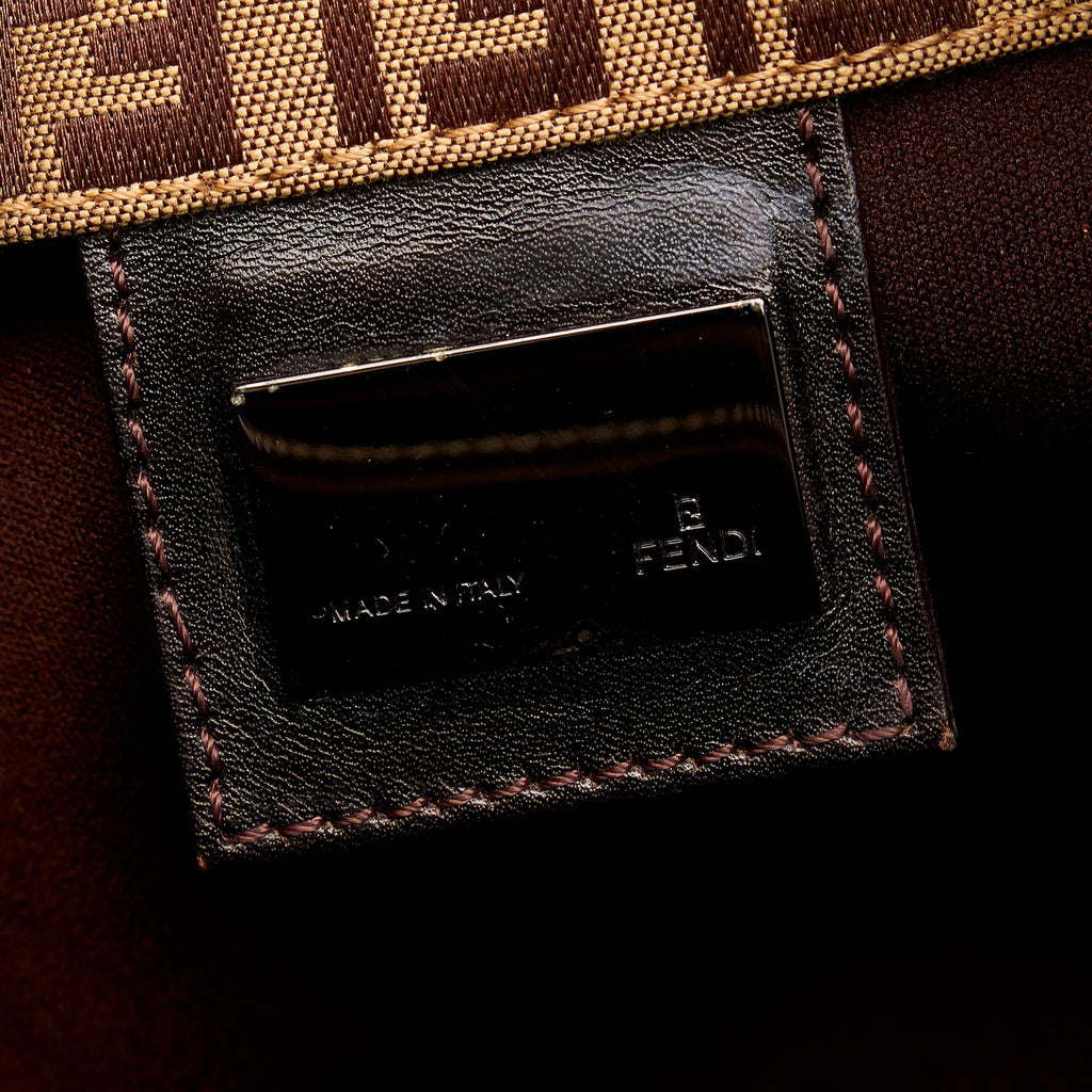 Fendi Zucchino Canvas Tote Bag (SHG-31149)