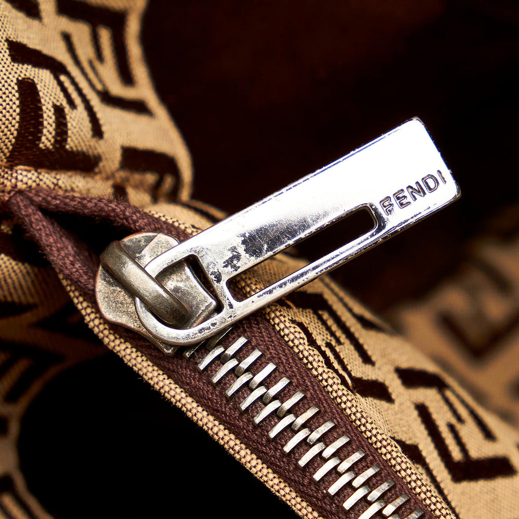 Fendi Zucchino Canvas Tote Bag (SHG-31149)