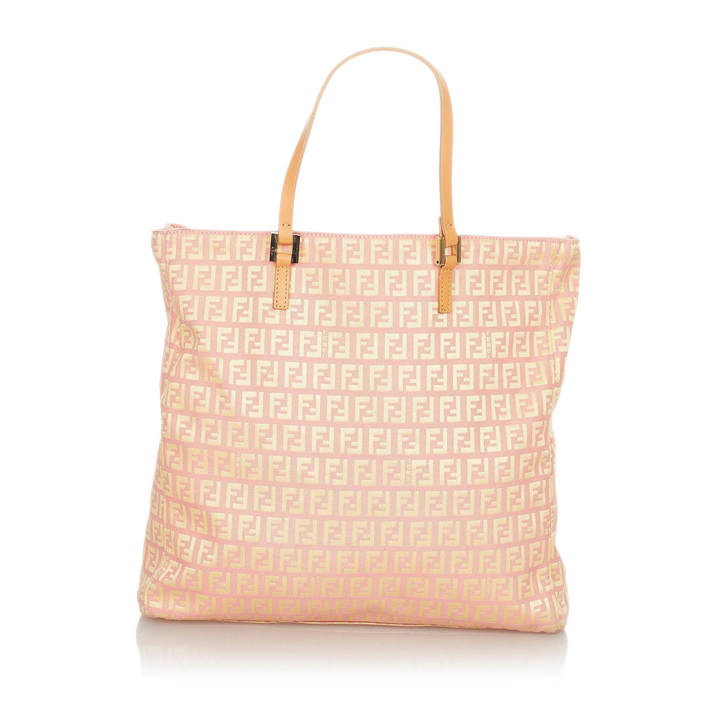 Fendi Zucchino Canvas Tote Bag (SHG-31881)