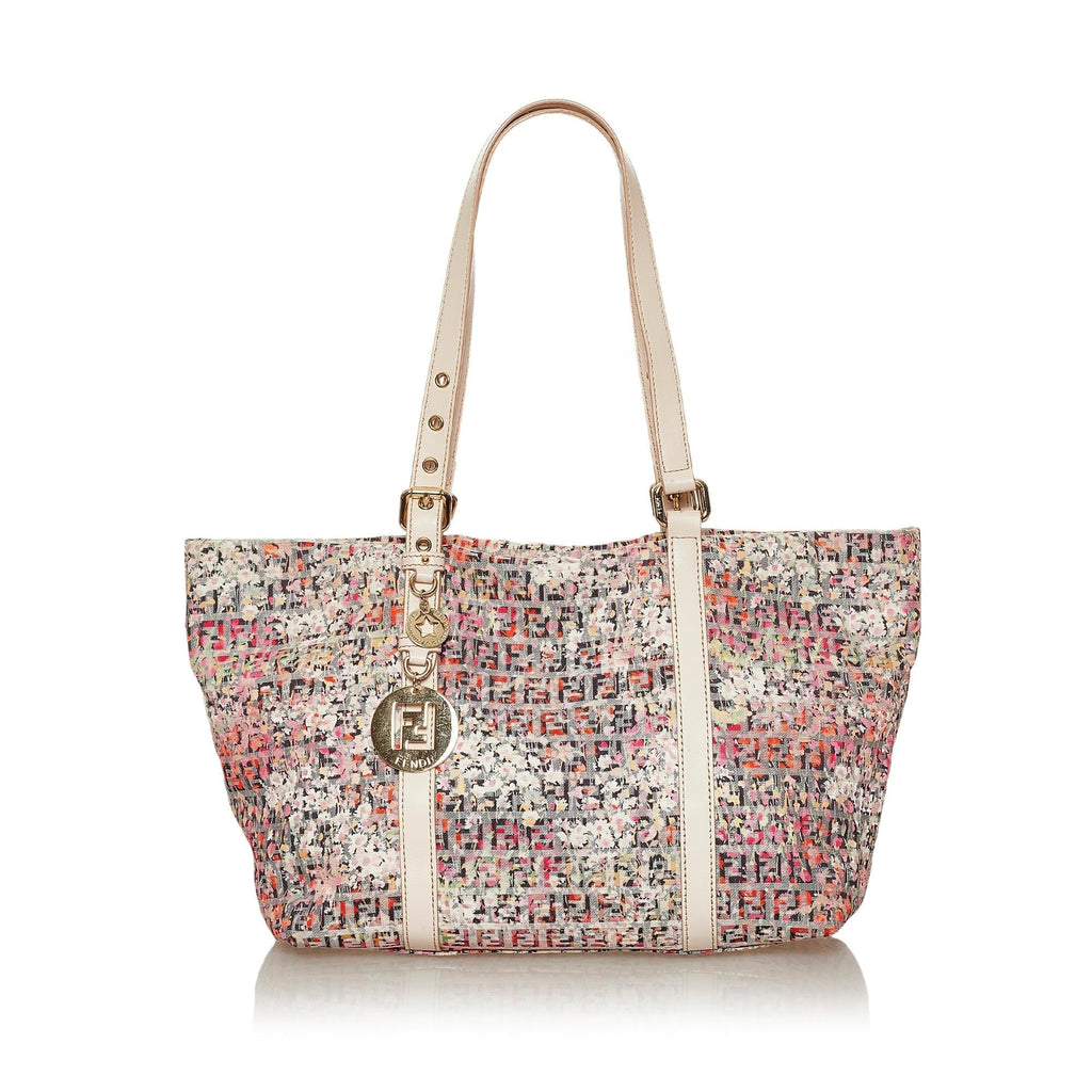 Fendi Zucchino Floral Tote Bag (SHG-28531)