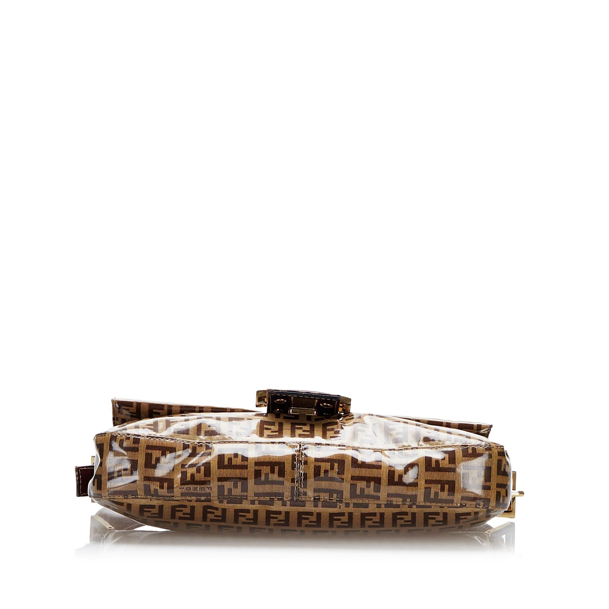 Fendi Zucchino Mamma Baguette (SHG-o1OCnU)