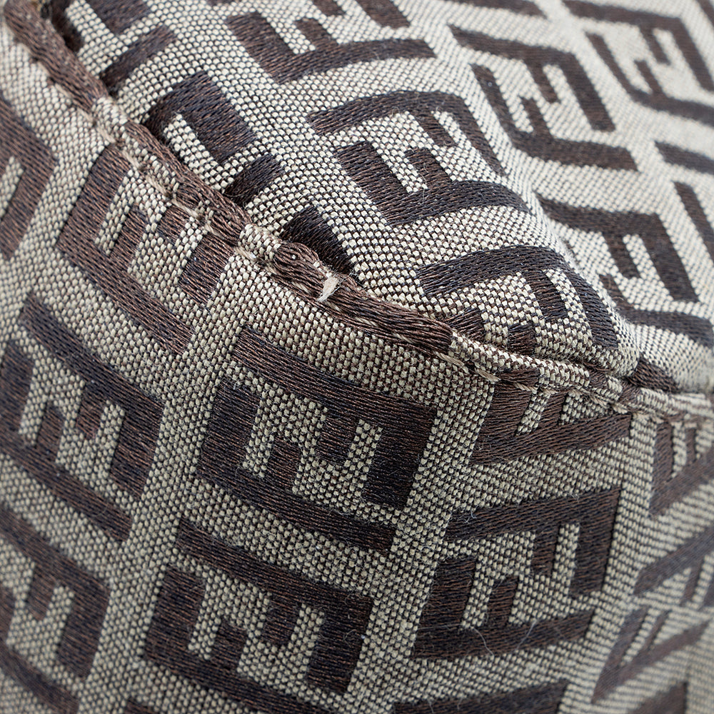 Fendi Zucchino Mini Baguette Bag (SHF-18855)