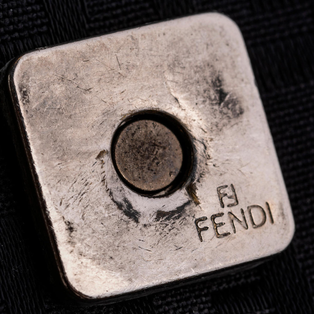 Fendi Zucchino Mini Mamma Baguette (SHG-35707)