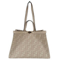 Fendi Fendi Peekaboo Tote Medium Canvas shoulder bag pink - '10s