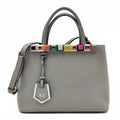 Fendi Fendi 2Jours shoulder bag in gray leather - '10s