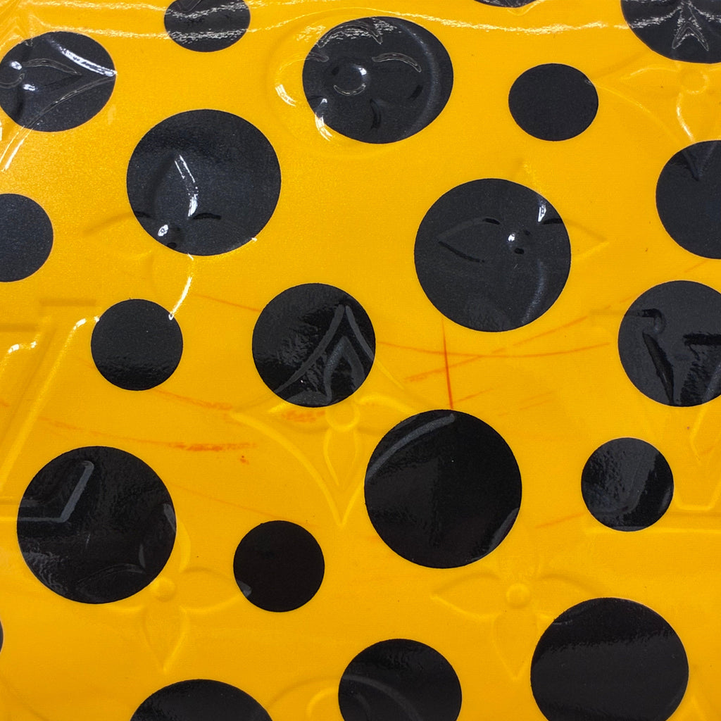 Louis Vuitton Yellow Pumpkin Dot Papillon 30 Handbag M91424