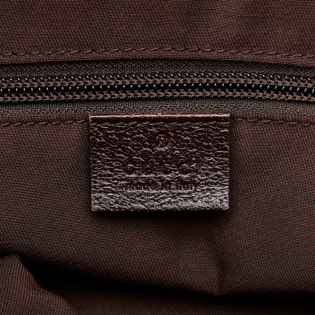 GUCCI GG Canvas Web Shoulder Bag