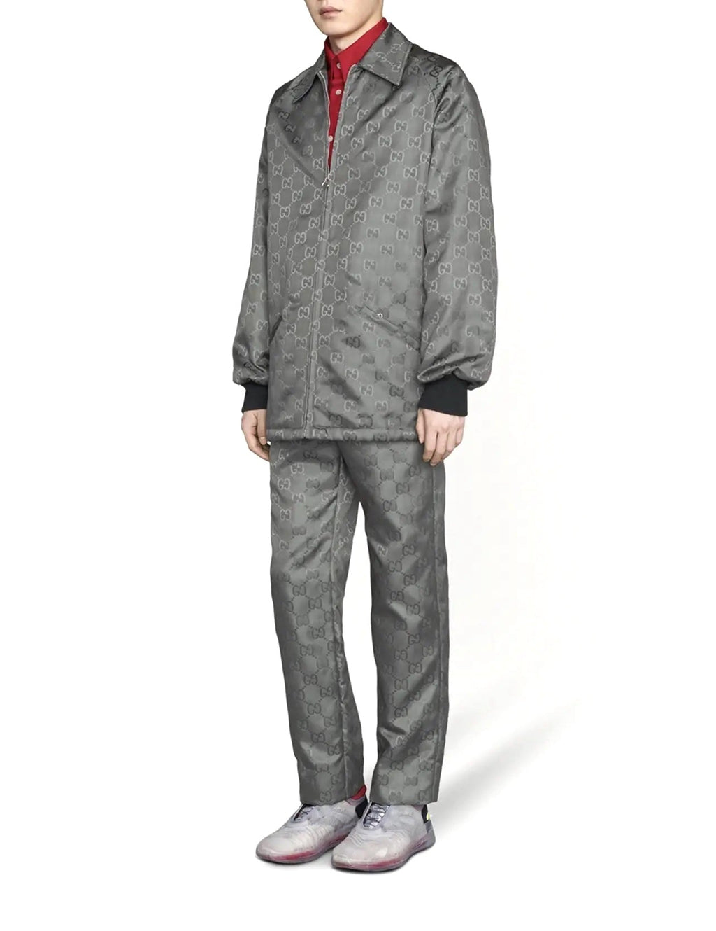 GUCCI OFF THE GRID MONOGRAM LOGO TRACK PANTS