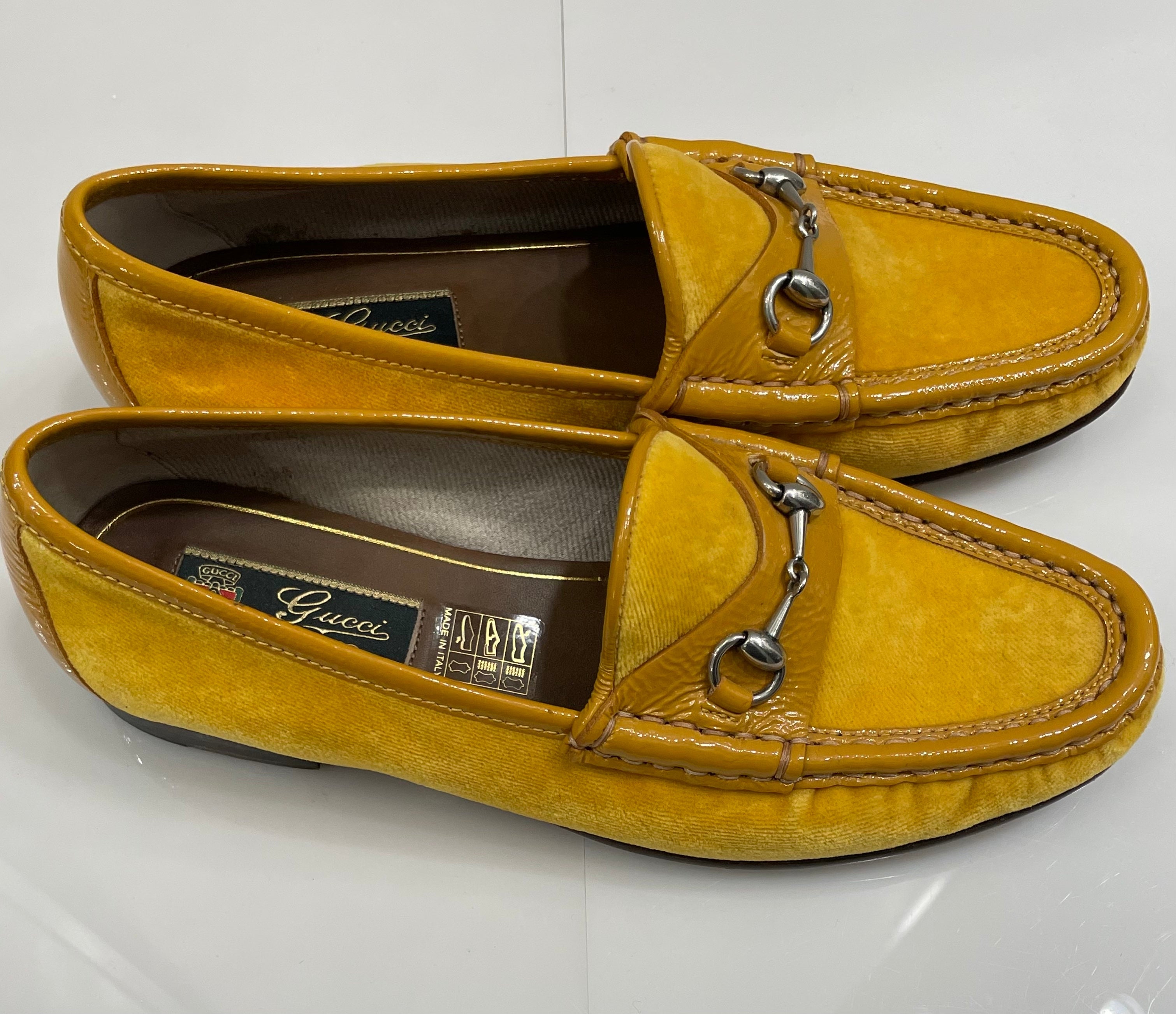 GUCCI 1953 HORSEBIT SUEDE LOAFERS