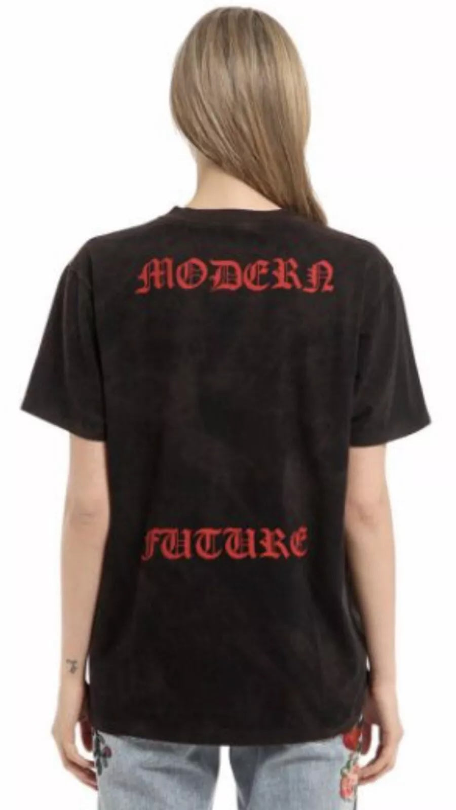 GUCCI ANGRY CAT COTTON JERSEY T-SHIRT