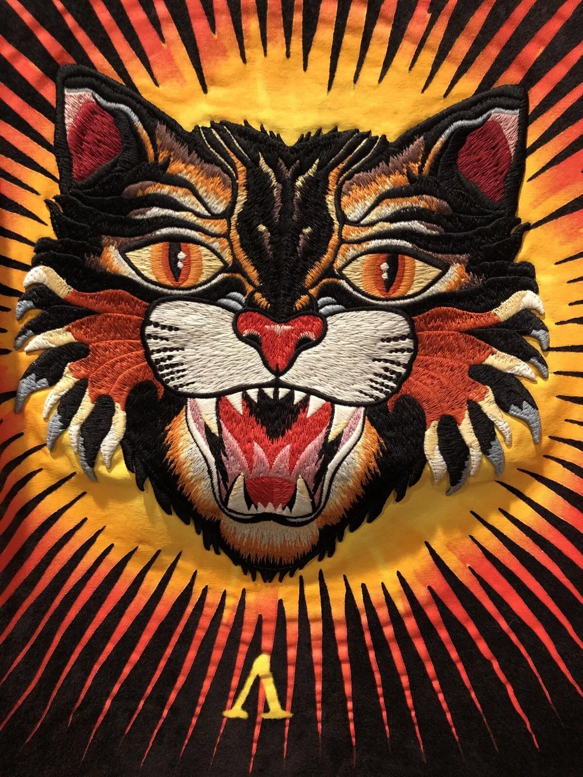 GUCCI ANGRY CAT COTTON JERSEY T-SHIRT