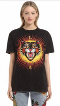 GUCCI ANGRY CAT COTTON JERSEY T-SHIRT