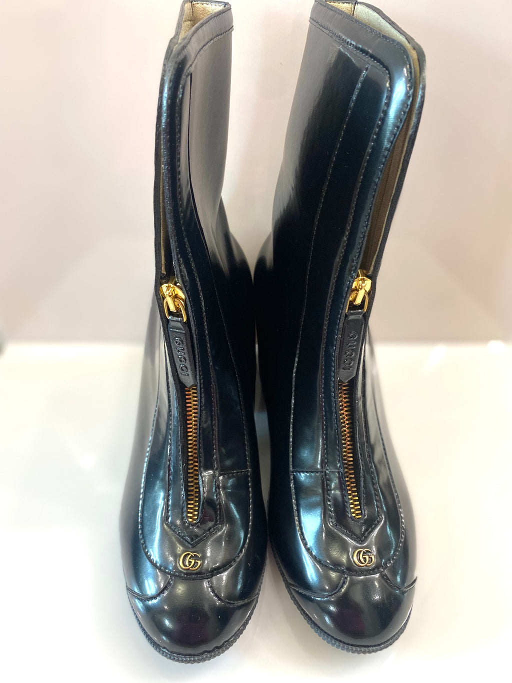 GUCCI KITT 70 ANKLE RAIN BOOTS