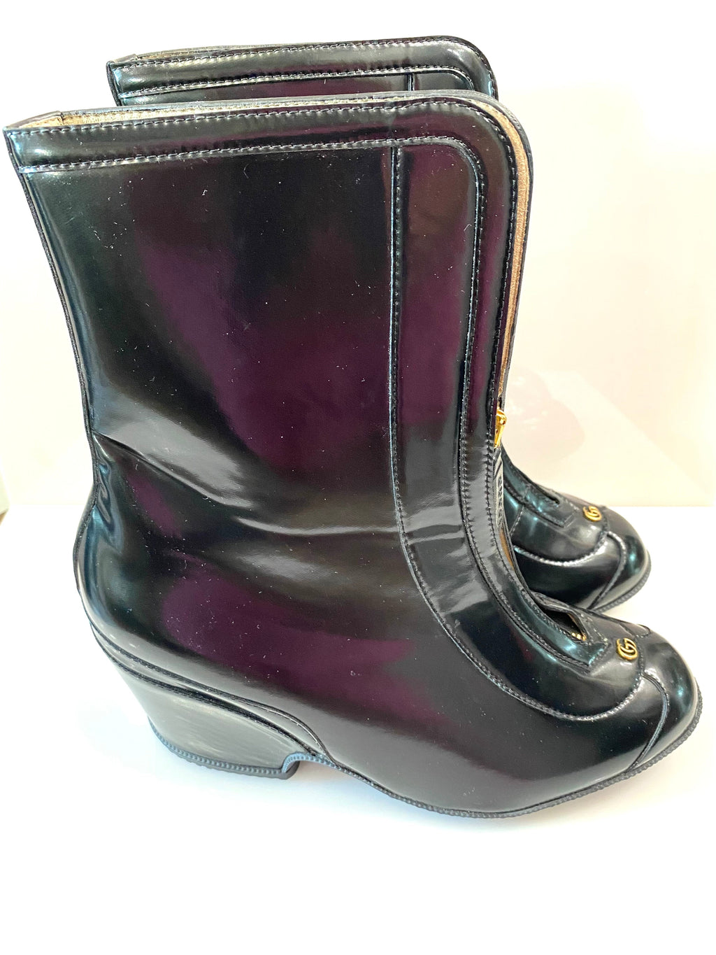 GUCCI KITT 70 ANKLE RAIN BOOTS