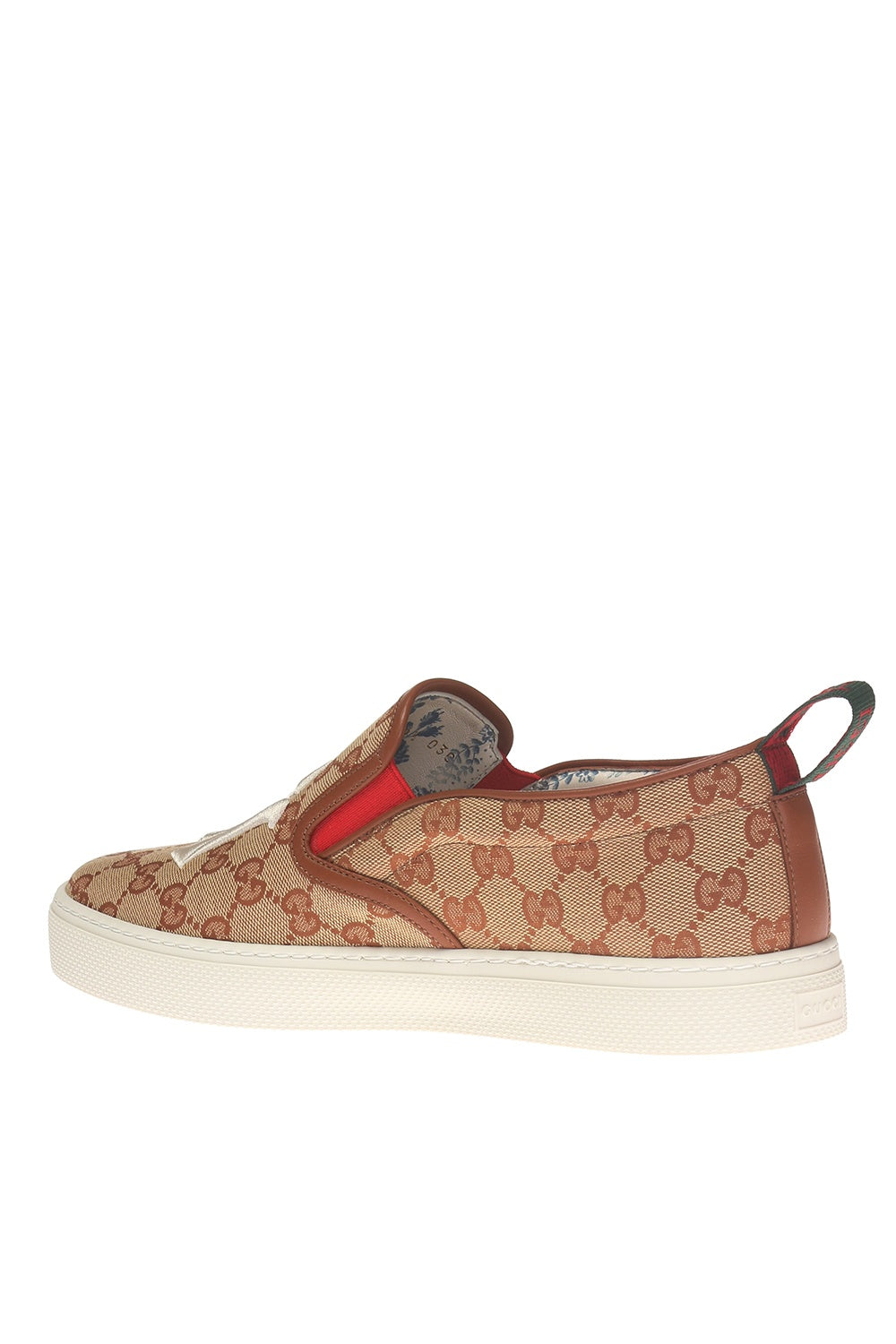 GUCCI BROWN GUCCI X NY YANKEES SNEAKERS