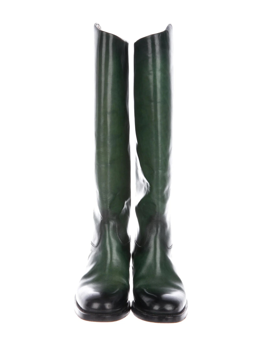 GUCCI BETIS GLAMOUR WEB RIDING BOOTS