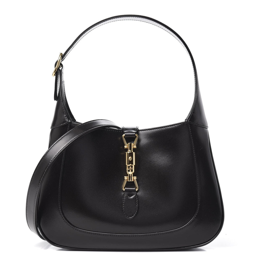 GUCCI 1961 CALFSKIN LEATHER BOARDED DYANA LUX SMALL JACKIE HOBO BAG