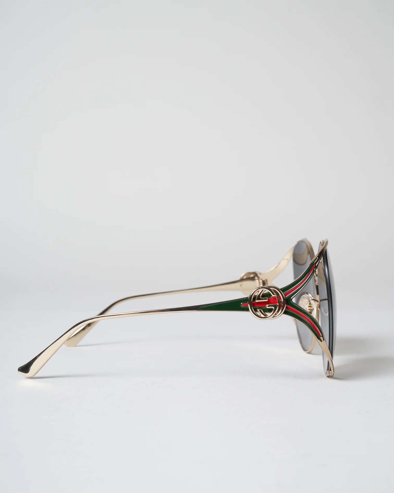 GUCCI BUTTERFLY WEB SUNGLASSES