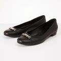 GUCCI CALFSKIN LEATHER CALLARIUS BALLET FLATS