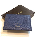 GUCCI CALFSKIN SWING TRAINPASS CARD CASE