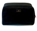 GUCCI CANVAS LEATHER TRIM COSMETIC BAG