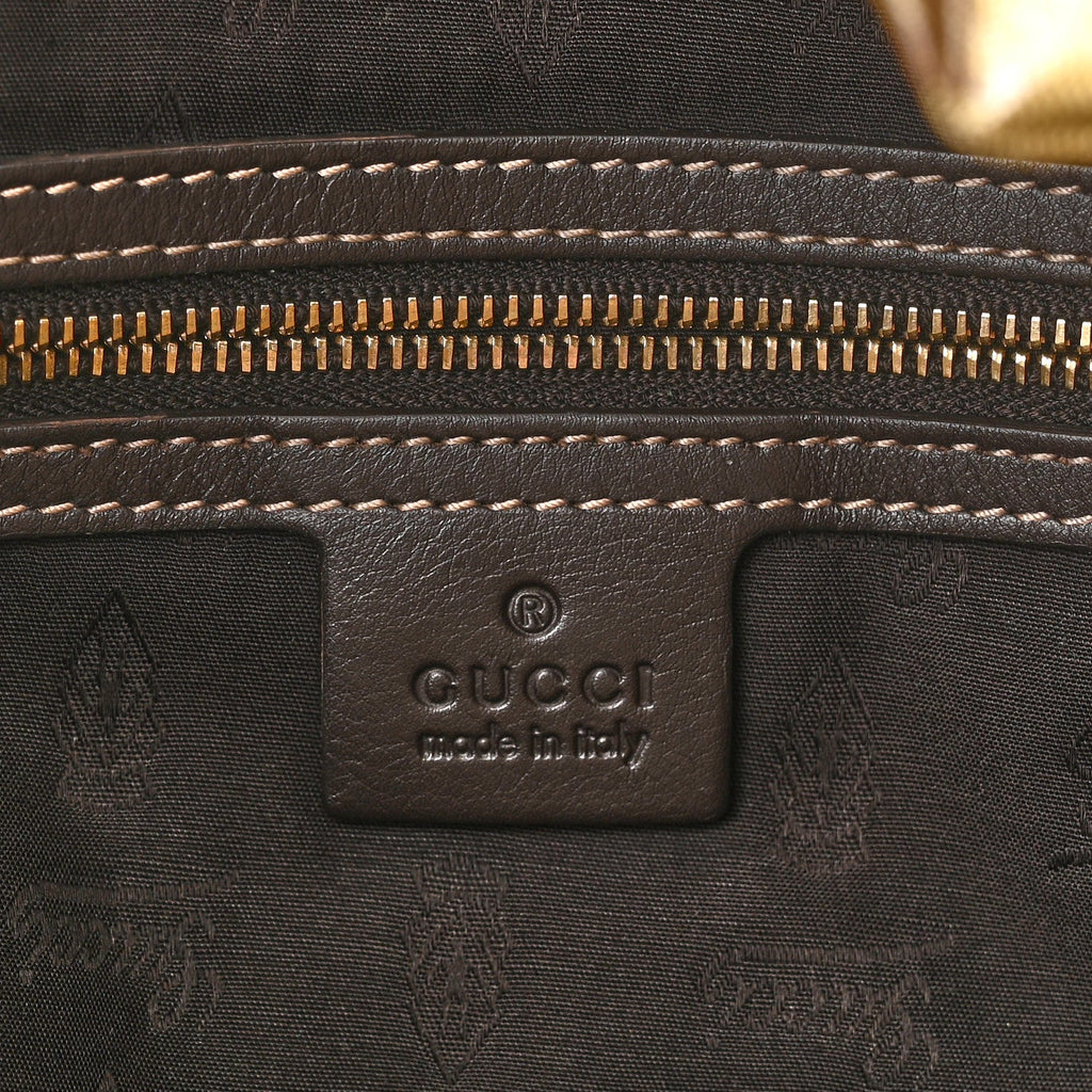 GUCCI CRYSTAL MONOGRAM HYSTERIA HOBO BAG